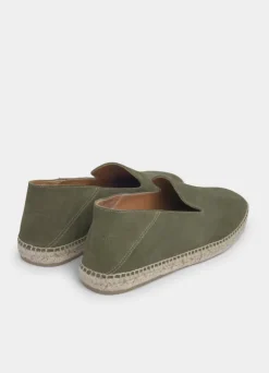slip-on suede espadrilles