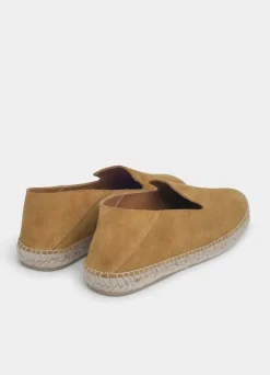 slip-on suede espadrilles