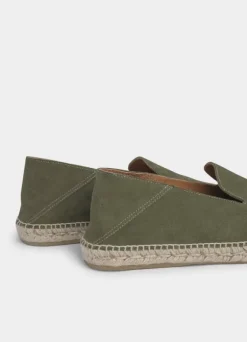slip-on suede espadrilles