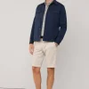 stretch chino bermuda shorts