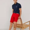 stretch chino bermuda shorts