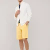 stretch chino bermuda shorts