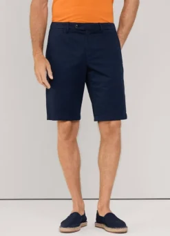 stretch chino bermuda shorts