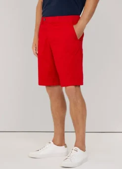 stretch chino bermuda shorts