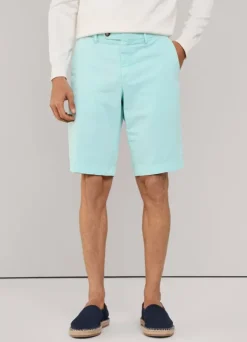 stretch chino bermuda shorts