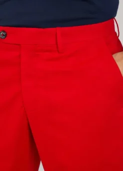 stretch chino bermuda shorts