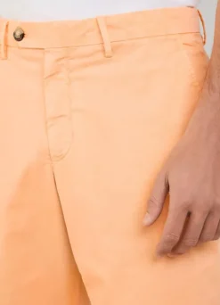 stretch chino bermuda shorts