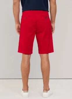 stretch chino bermuda shorts