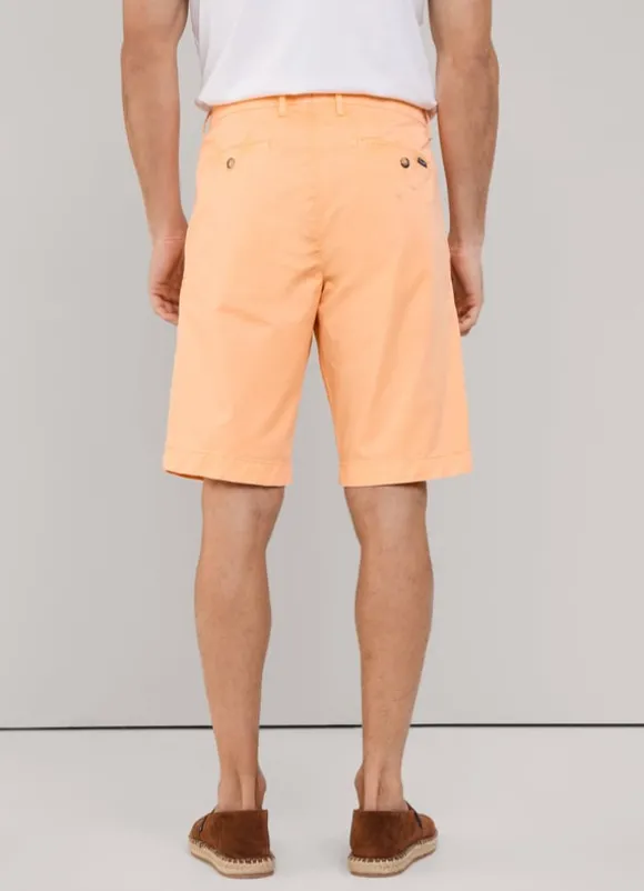 stretch chino bermuda shorts
