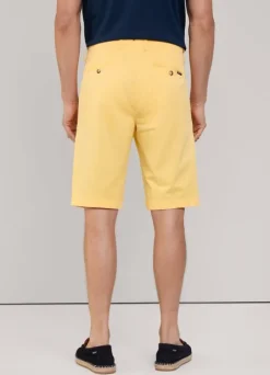 stretch chino bermuda shorts