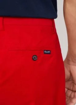 stretch chino bermuda shorts
