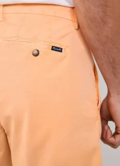 stretch chino bermuda shorts