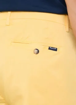 stretch chino bermuda shorts