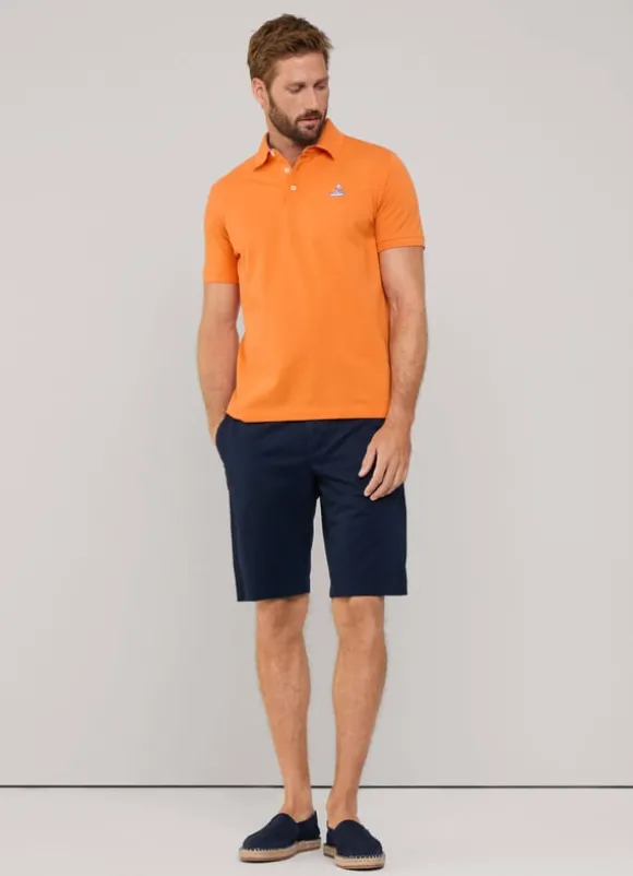 stretch chino bermuda shorts