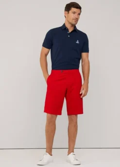 stretch chino bermuda shorts
