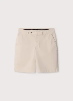 stretch chino bermuda shorts