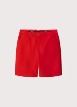 stretch chino bermuda shorts