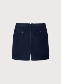 stretch chino bermuda shorts