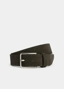 suede belt
