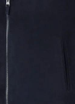 suede hybrid gilet