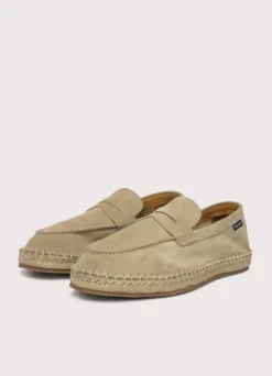 suede loafers