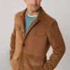 suede safari jacket