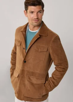 suede safari jacket