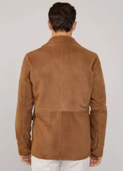 suede safari jacket