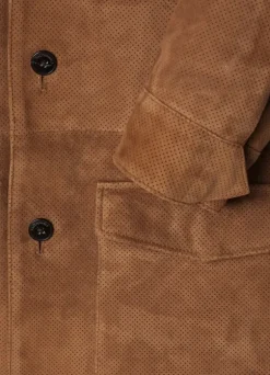suede safari jacket