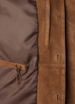 suede safari jacket