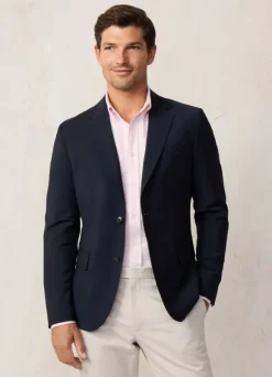 two-button stretch blazer