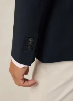 two-button stretch blazer