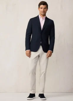 two-button stretch blazer
