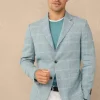 windowpane blazer