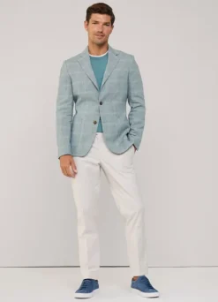 windowpane blazer