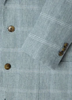 windowpane blazer